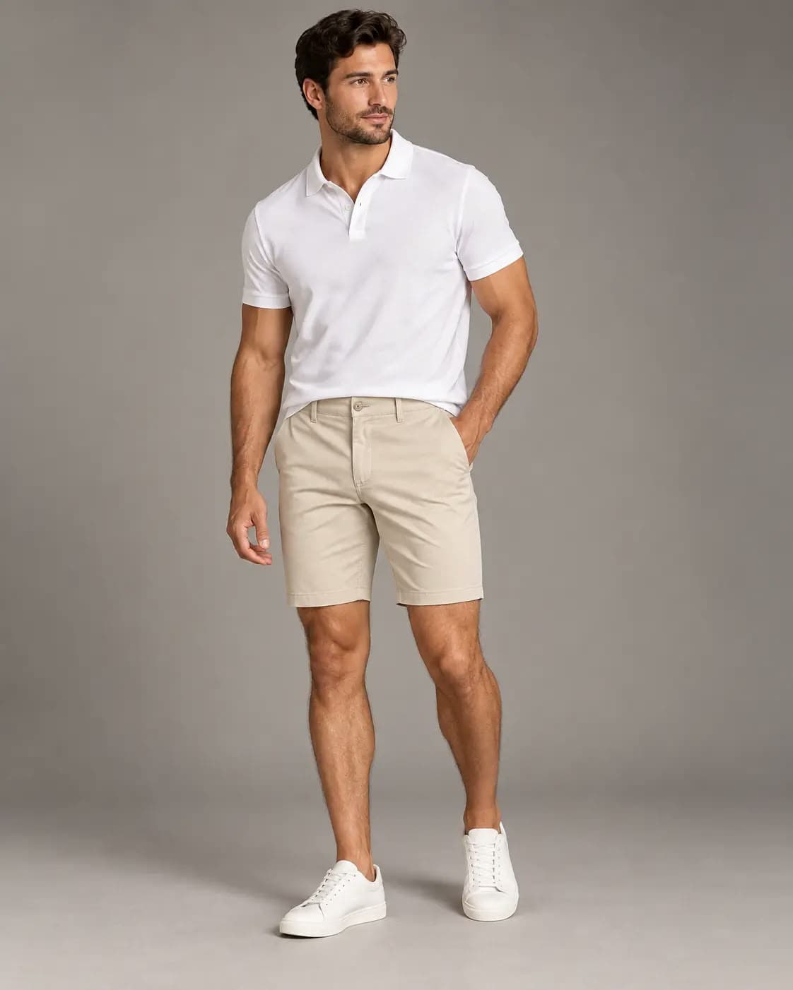 Bermuda acetinada, Modelo 01